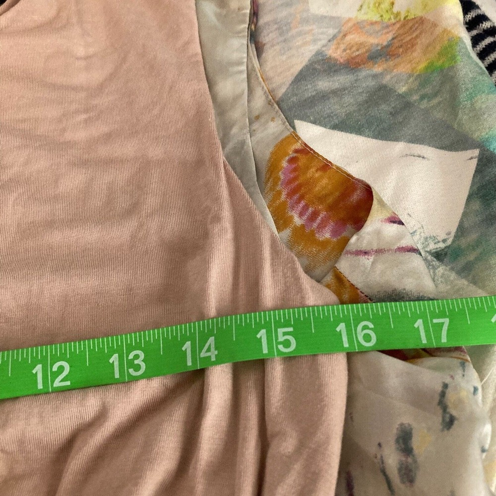 We The Free People Shirt Womens Sz XS Wrap Top Beige Slimming Comfortable - Picture 4 of 9